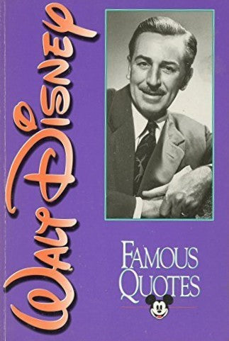 Livre Walt Disney: Famous Quotes - Smith Dave (Livre d'occasion)
