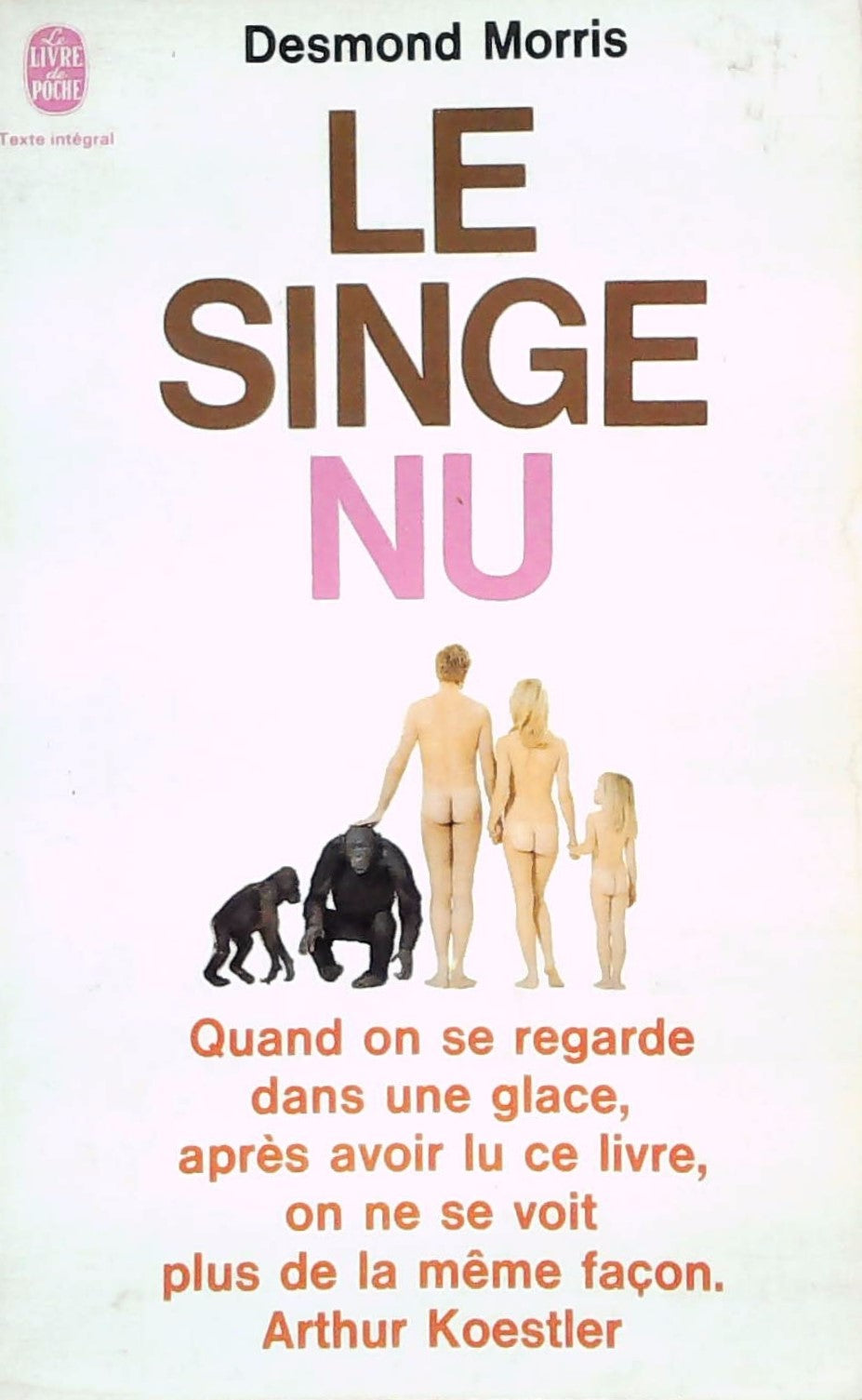 Livre Le singe nu - Desmond Morris (Livre d'occasion)