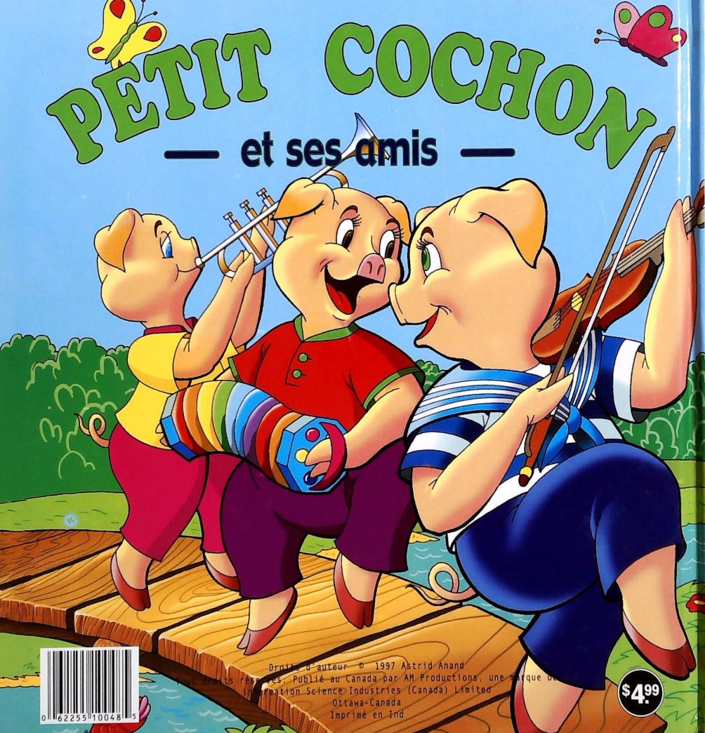Livre Mes gentils amis : Petit cochon et ses amis (Collectif) (Livre neuf)