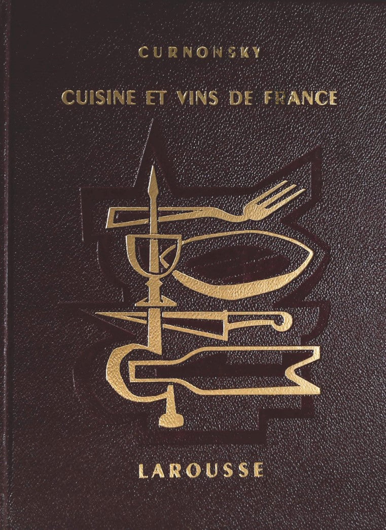 Livre ISBN Cuisine et vins de France (Curnonsky)