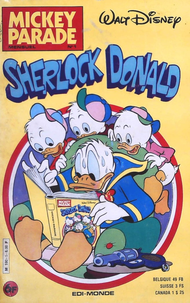 Livre Sherlock Donald - Walt Disney (Livre d'occasion)