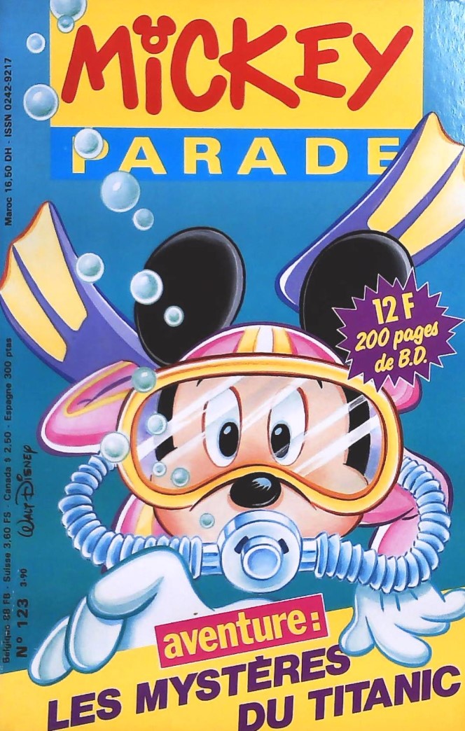 Livre Les mystères du Titanic - Walt Disney (Livre d'occasion)