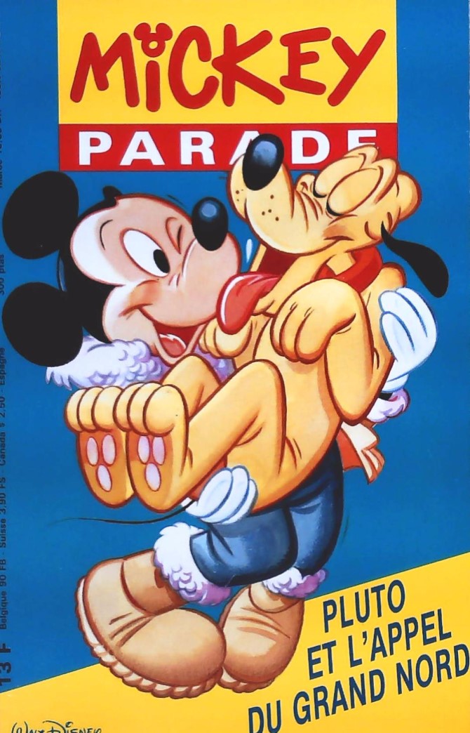 Livre Pluto et l'appel du grand nord - Walt Disney (Livre d'occasion)
