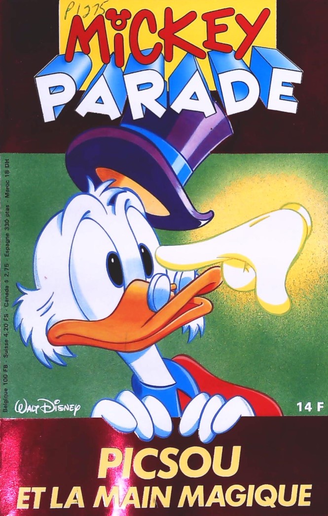 Livre Picsou et la main magique - Walt Disney (Livre d'occasion)