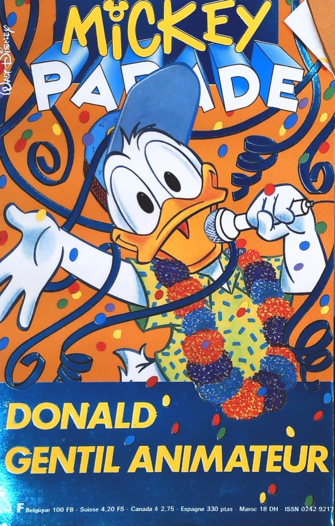 Livre Donald gentil animateur - Walt Disney (Livre d'occasion)