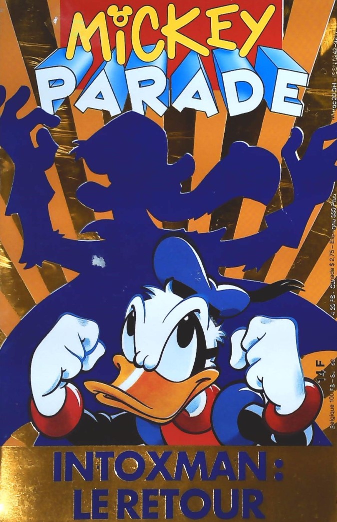 Livre Intoxman : le retour - Walt Disney (Livre d'occasion)