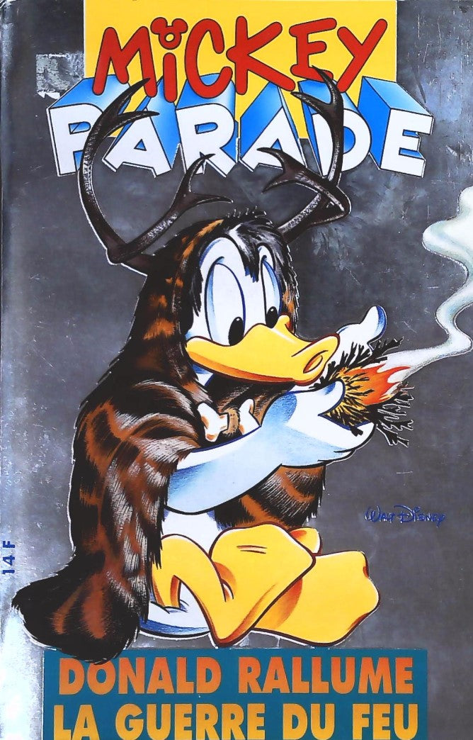 Livre Donald rallume la guerre du feu - Walt Disney (Livre d'occasion)