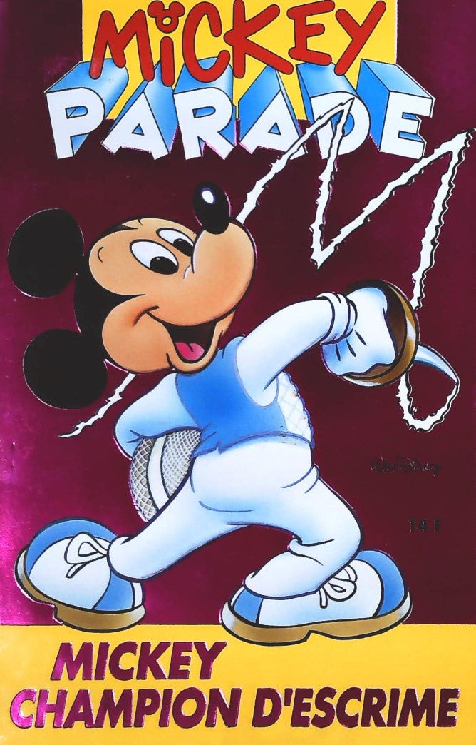 Livre Mickey, champion d'escrime - Walt Disney (Livre d'occasion)