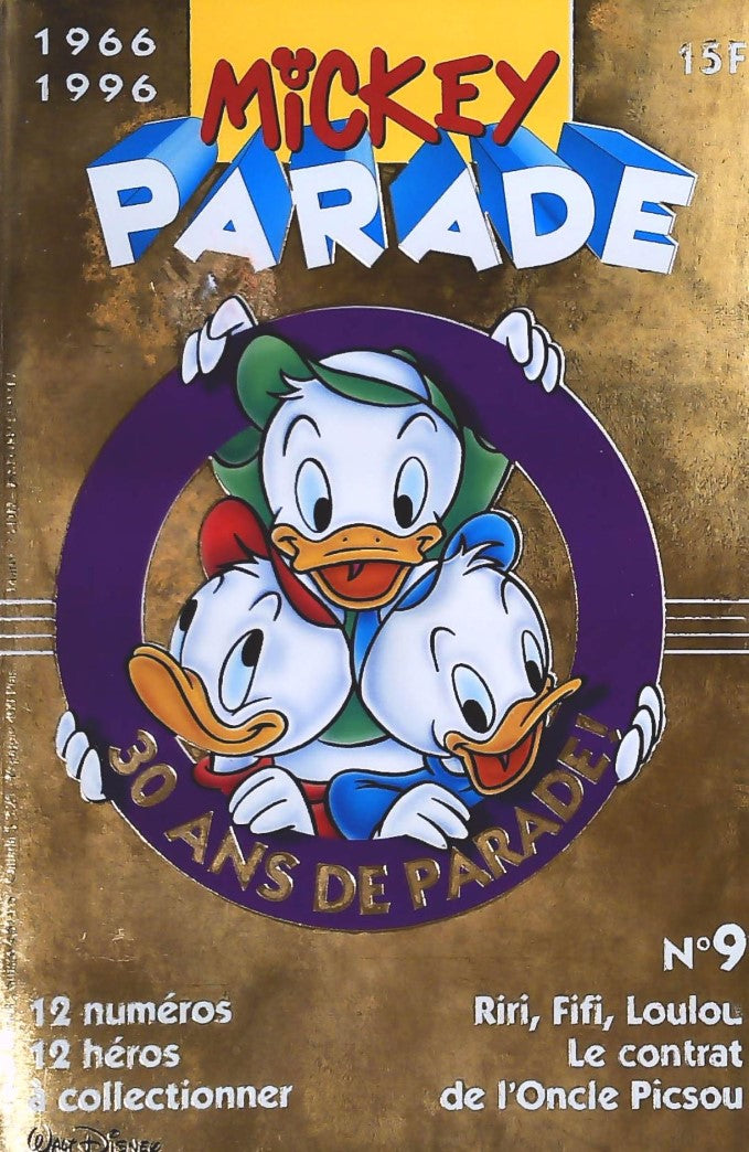 Livre 30 ans de parade! #9 - Walt Disney (Livre d'occasion)
