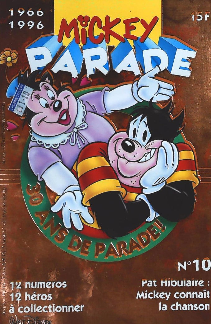Livre 30 ans de parade! #10 - Walt Disney (Livre d'occasion)