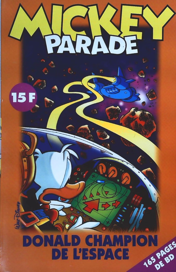 Livre Donald champion de l'espace - Walt Disney (Livre d'occasion)
