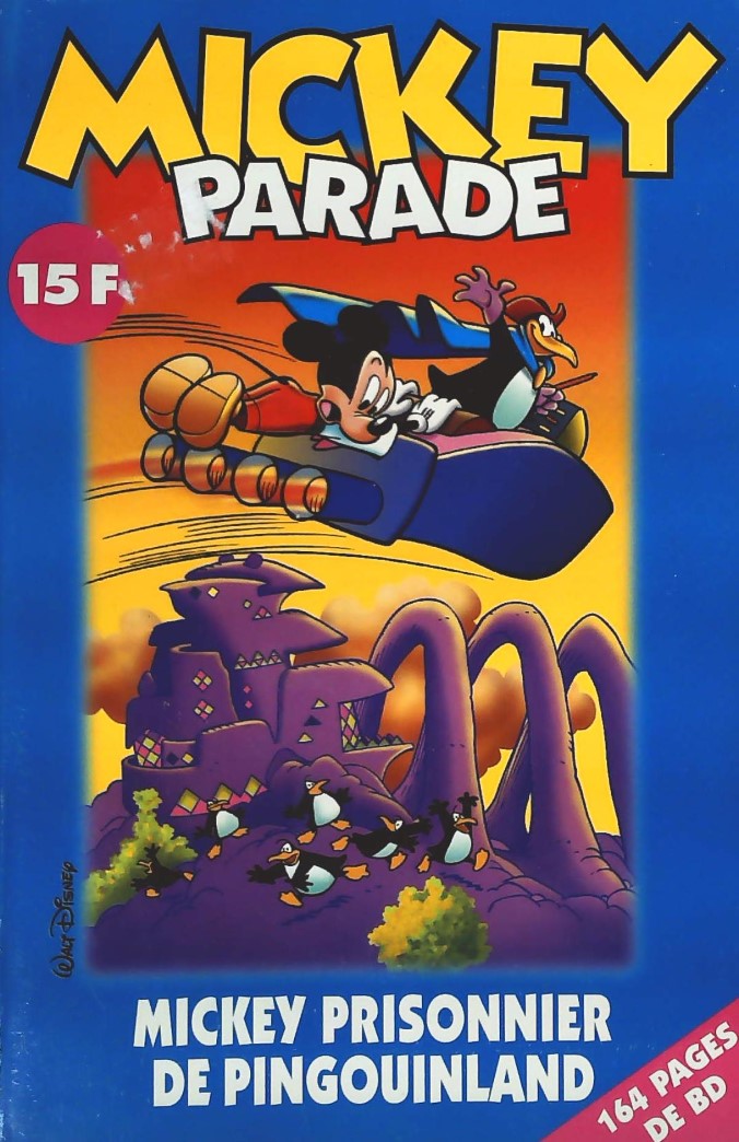 Livre Mickey prisonnier de pingouinland - Walt Disney (Livre d'occasion)