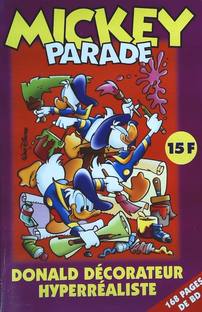 Livre Donald décorateur hyperréaliste - Walt Disney (Livre d'occasion)