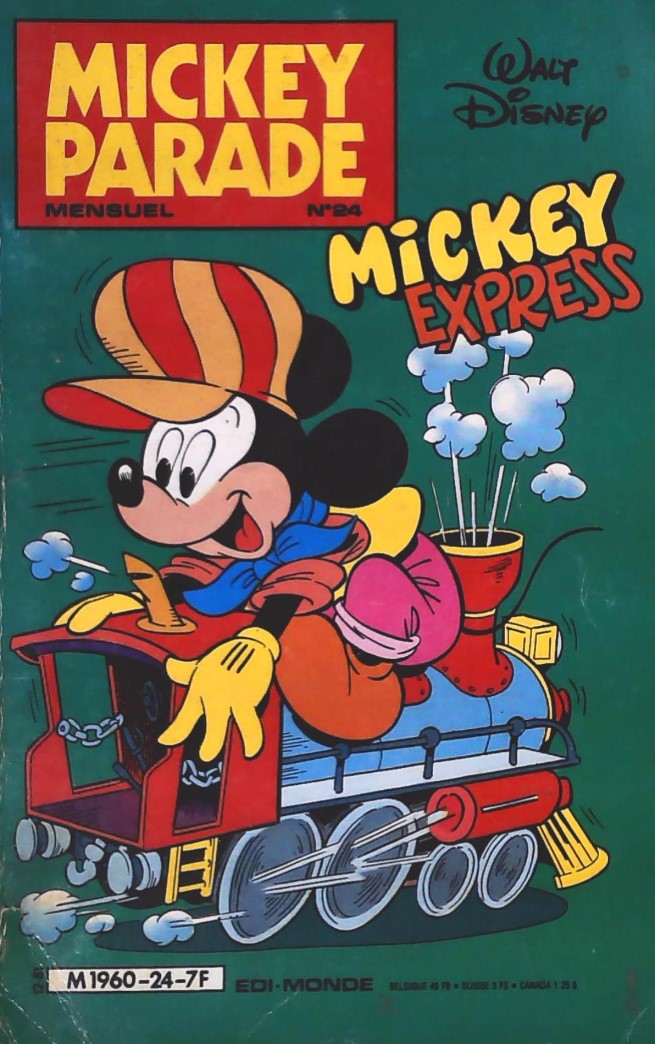 Livre Mickey Express - Walt Disney (Livre d'occasion)