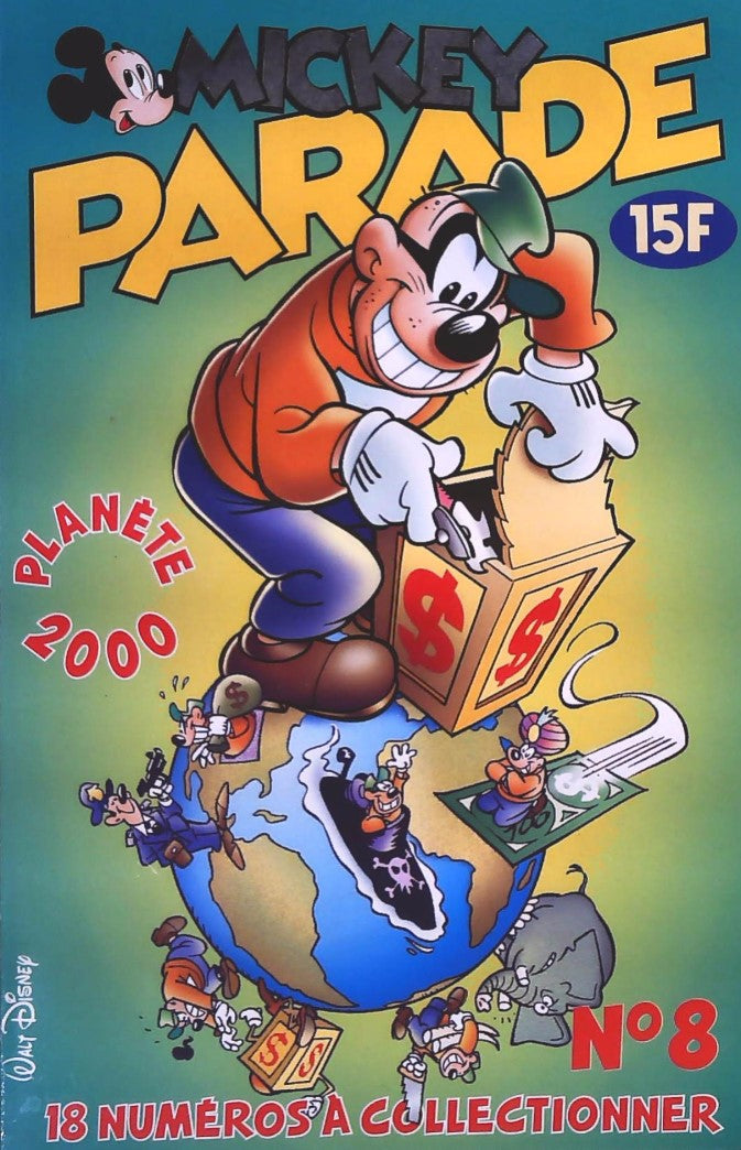 Livre Planète 2000 #8 - Walt Disney (Livre d'occasion)