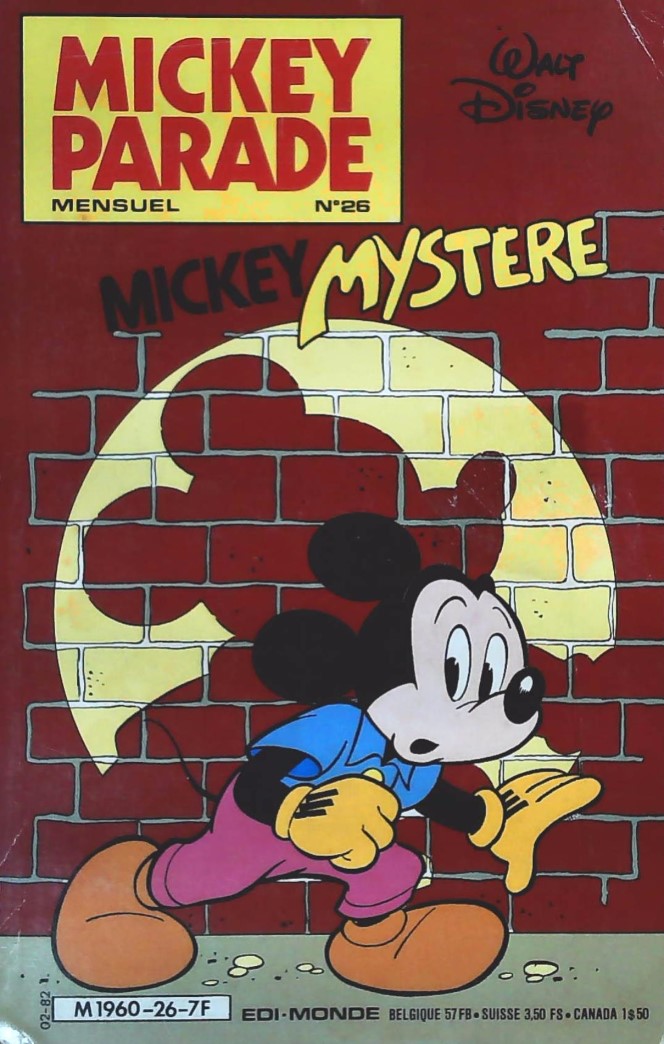 Livre Mickey mystère - Walt Disney (Livre d'occasion)