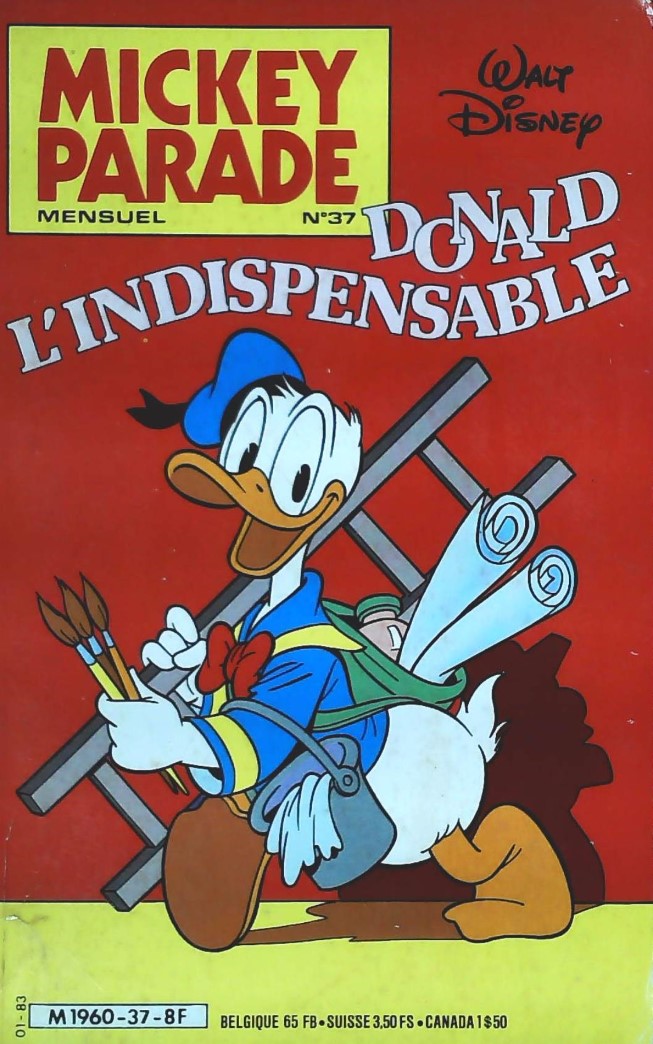 Livre Donald l'indispensable - Walt Disney (Livre d'occasion)