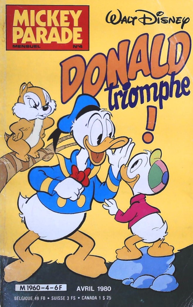 Livre Donald triomphe! - Walt Disney (Livre d'occasion)