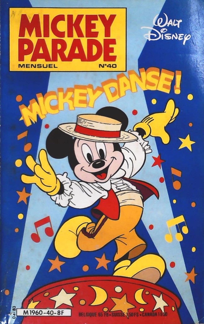 Livre Mickey danse! - Walt Disney (Livre d'occasion)