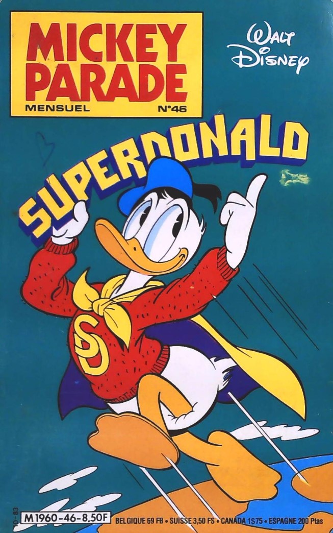 Livre SuperDonald - Walt Disney (Livre d'occasion)