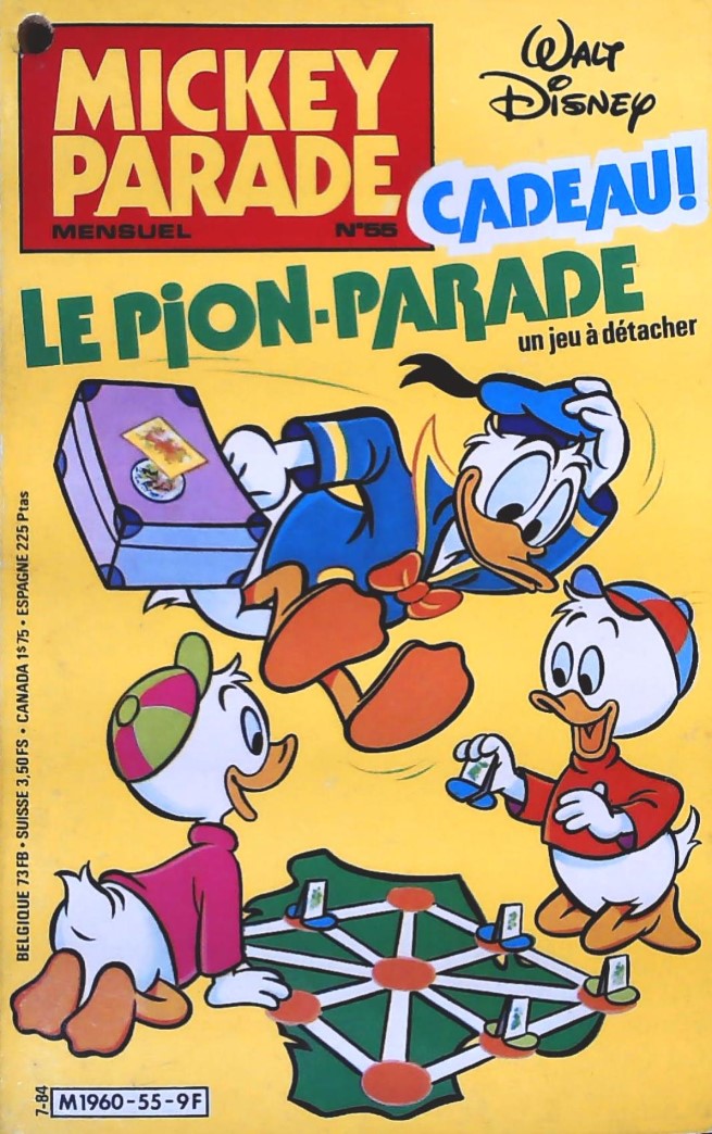 Livre Le Pion-Parade - Walt Disney (Livre d'occasion)