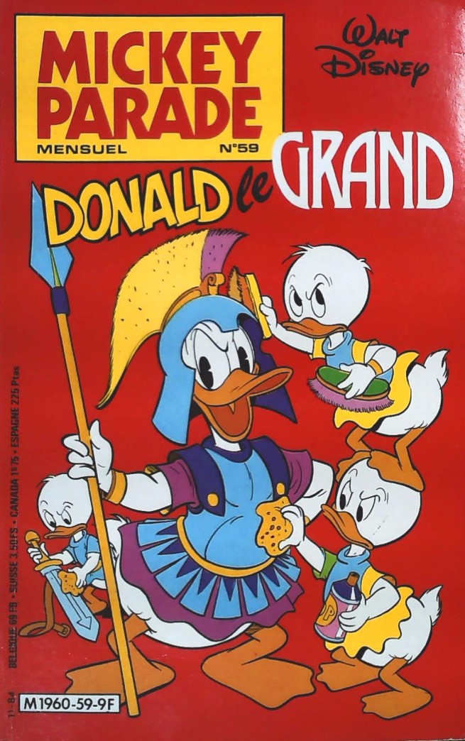 Livre Donald le Grand - Walt Disney (Livre d'occasion)