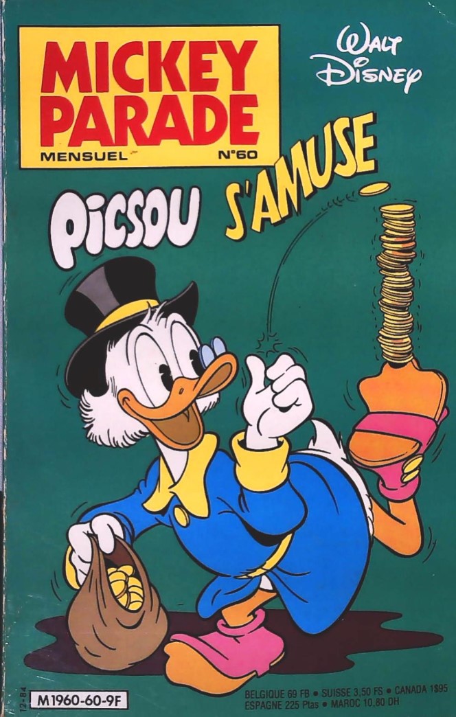 Livre Picsou s'amuse - Walt Disney (Livre d'occasion)