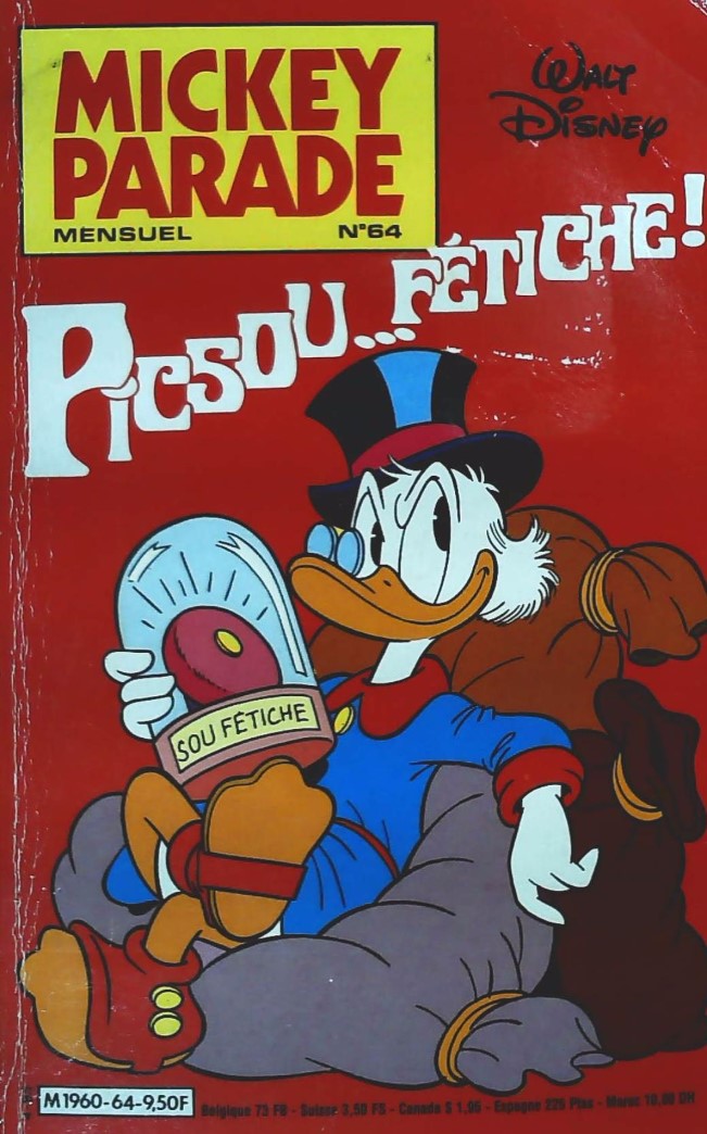 Livre Picsou... fétiche ! - Walt Disney (Livre d'occasion)