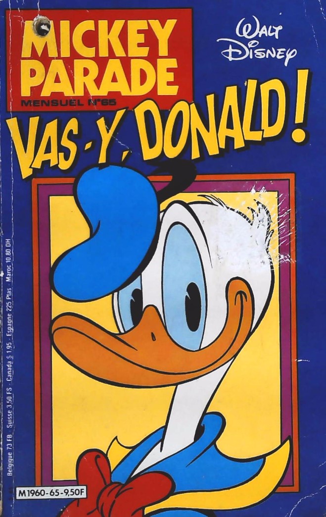 Livre Vas-y, Donald! - Walt Disney (Livre d'occasion)
