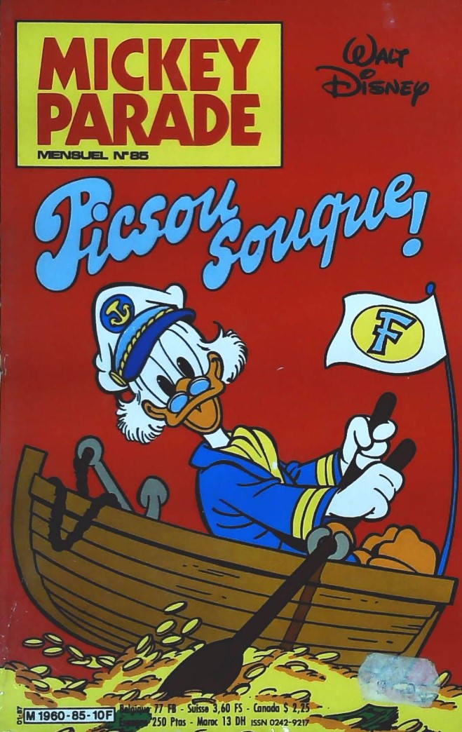 Livre Picsou souque! - Walt Disney (Livre d'occasion)