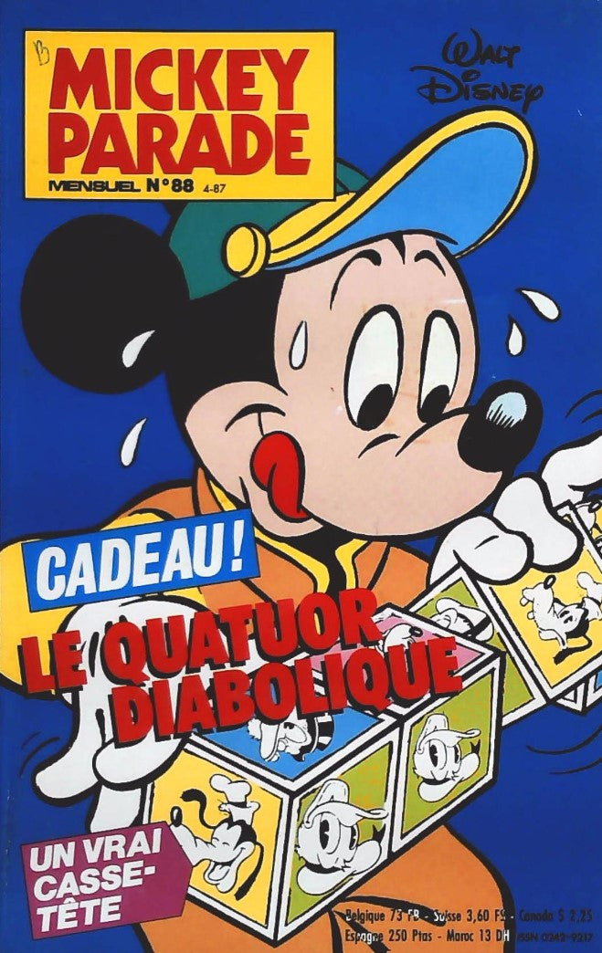 Livre Le quatuor diabolique - Walt Disney (Livre d'occasion)