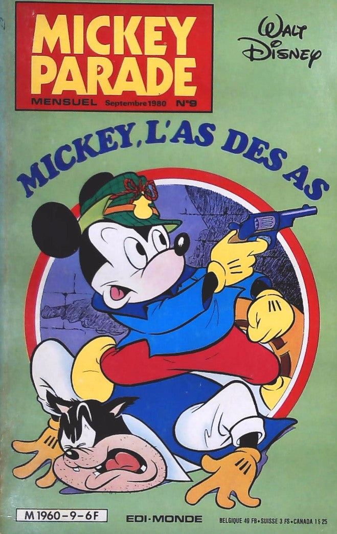 Livre Mickey, l'as des as - Walt Disney (Livre d'occasion)