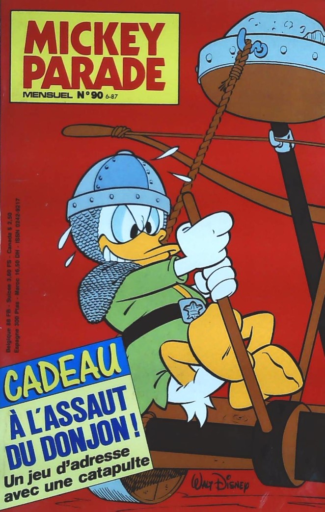 Livre À l'assaut du donjon! - Walt Disney (Livre d'occasion)