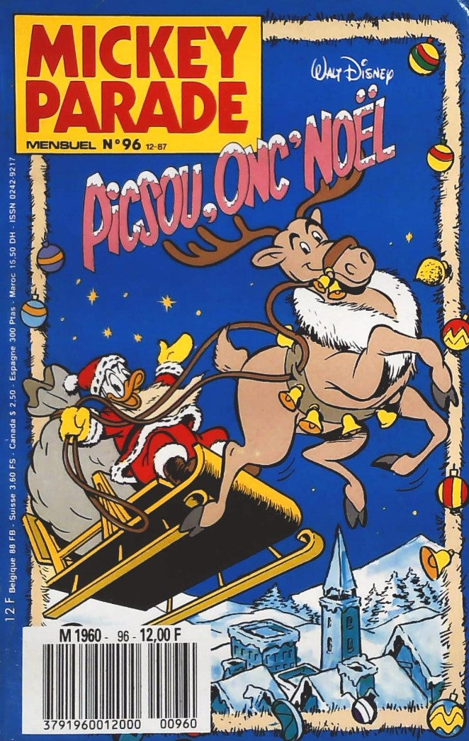 Livre Picsou, onc'Noël - Walt Disney (Livre d'occasion)