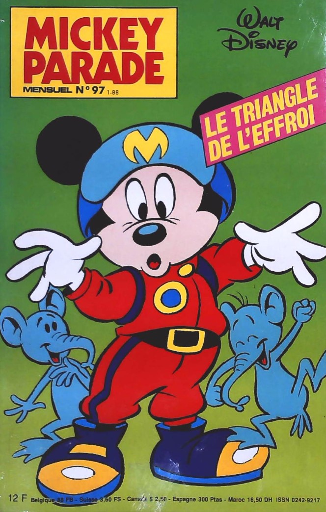 Livre Le triangle de l'effroi - Walt Disney (Livre d'occasion)
