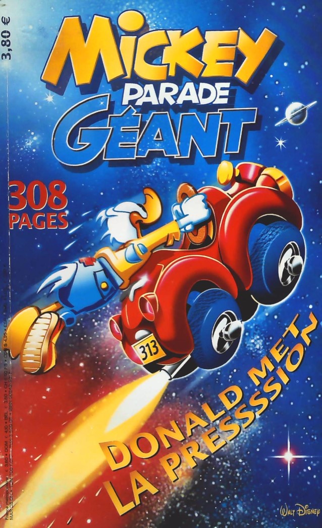 Livre Donald met la pressssion - Walt Disney (Livre d'occasion)