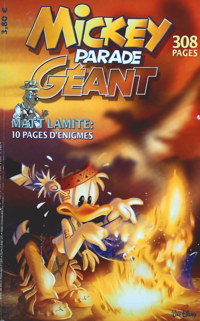Livre Mickey Parade Géant - Walt Disney (Livre d'occasion)