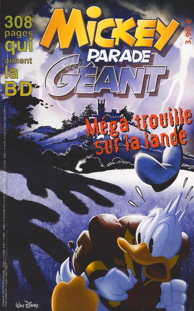 Livre Méga trouille sur la lande - Walt Disney (Livre d'occasion)