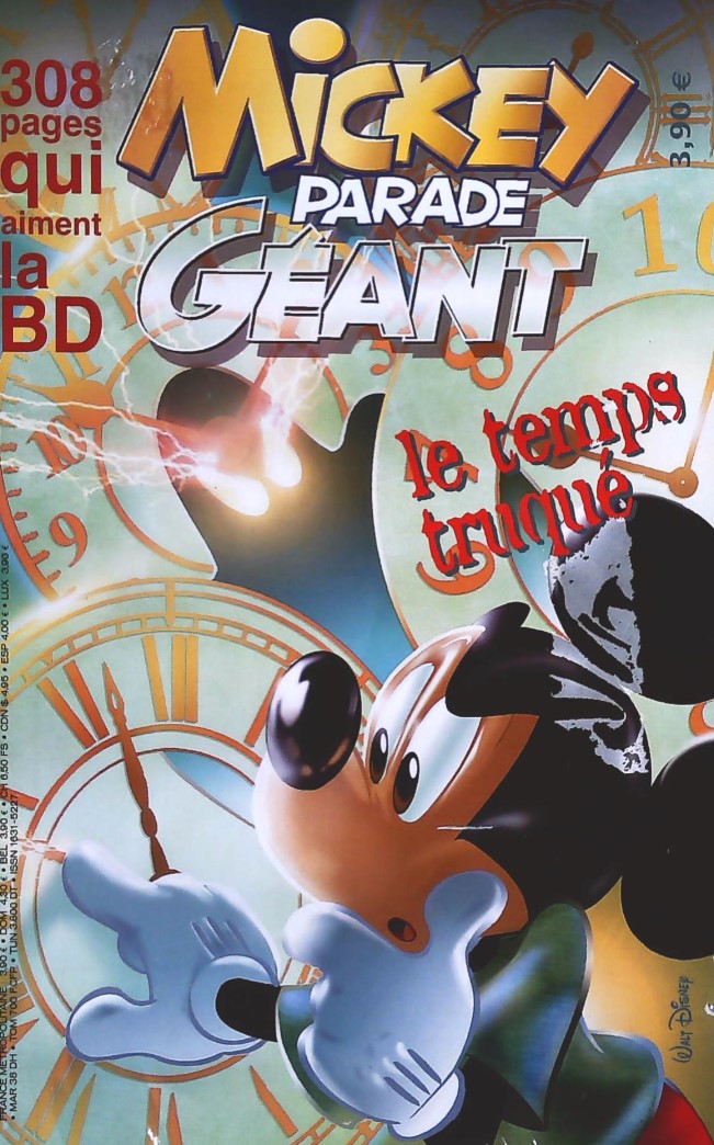Livre Le temps truqué - Walt Disney (Livre d'occasion)