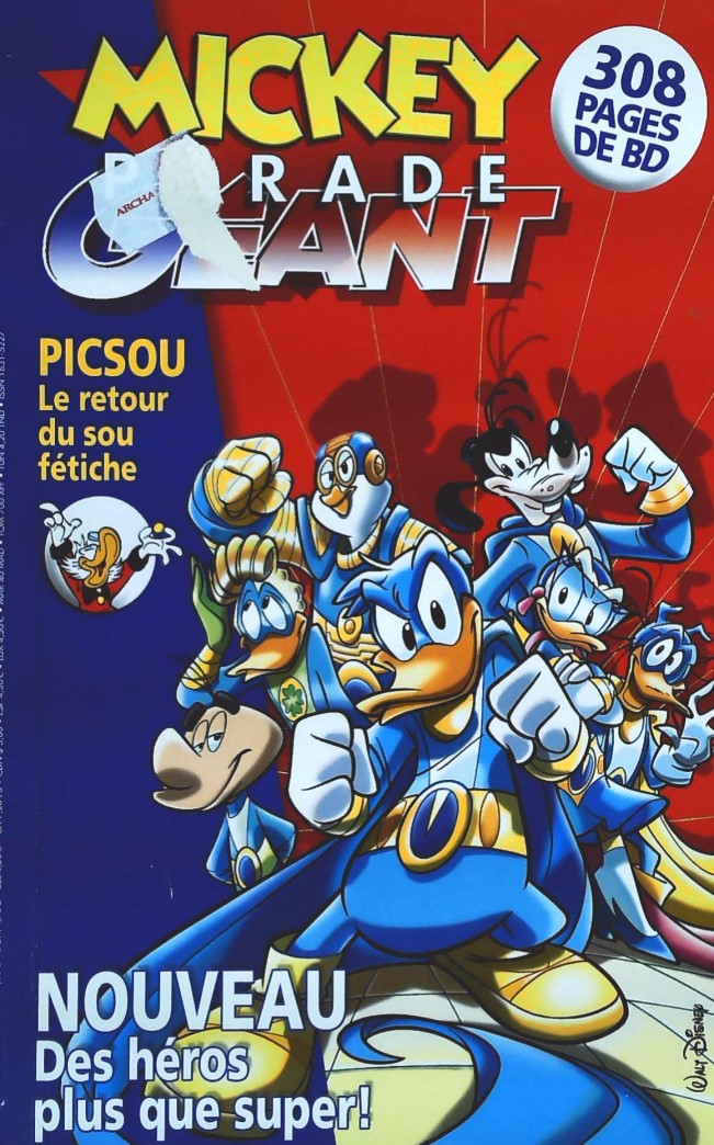 Livre Picsou : Le retour du sou fétiche - Walt Disney (Livre d'occasion)