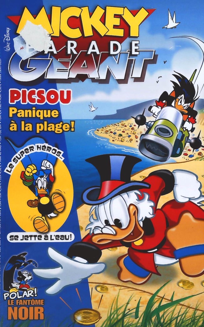 Livre Picsou : Panique à la plage! - Walt Disney (Livre d'occasion)