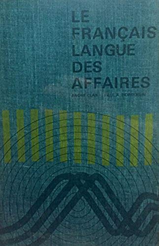 Livre ISBN 0075511096 Le français, langue des affaires