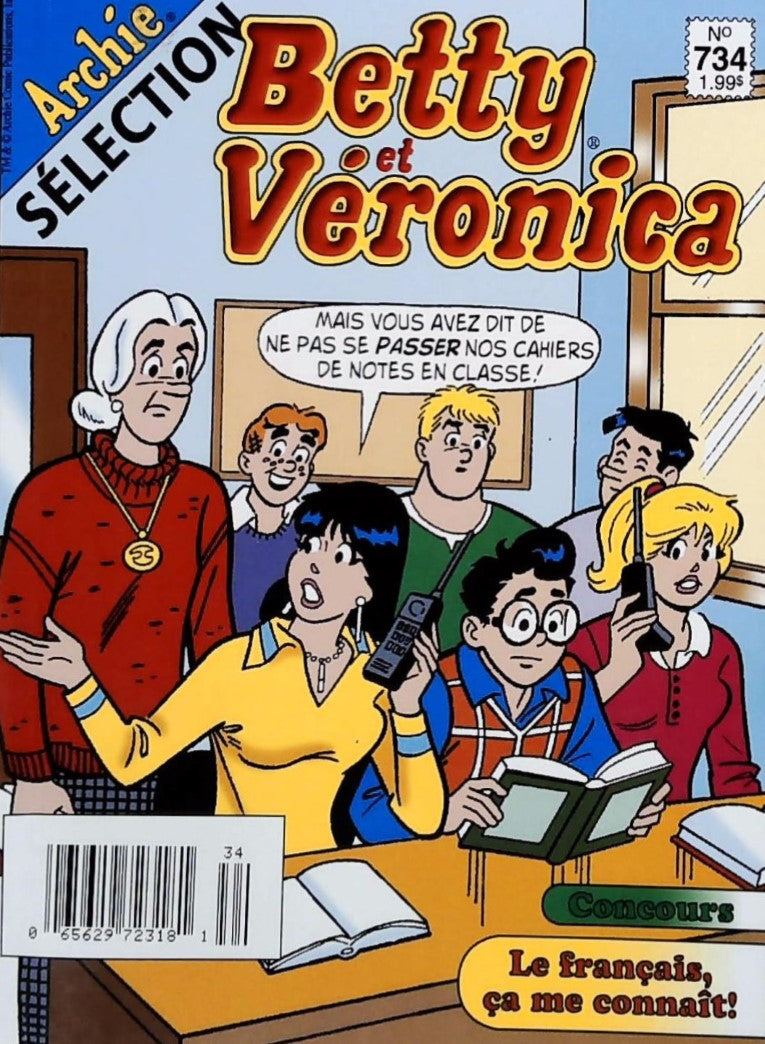 Sélection Betty et Veronica # 734