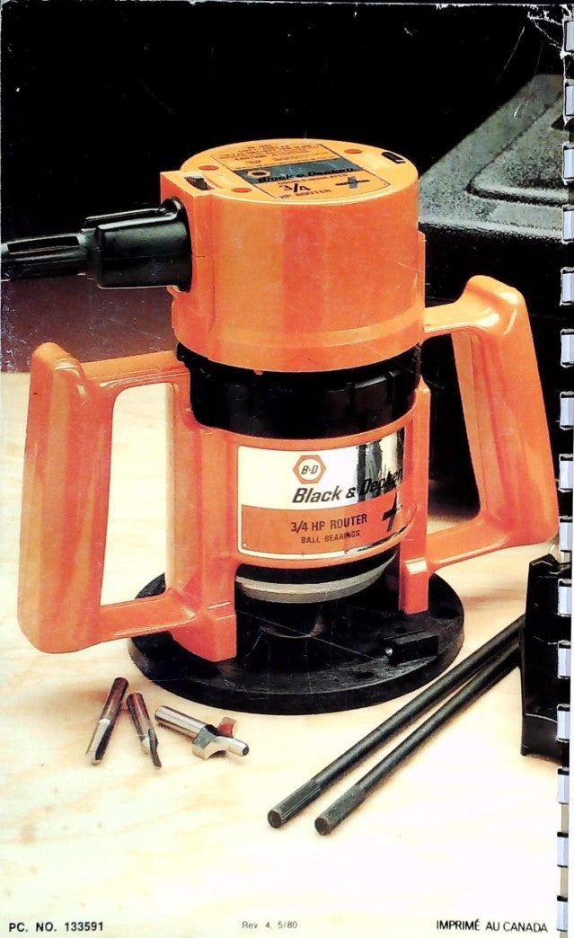 Black & Decker : L'art de toupiller (George R. Drake)