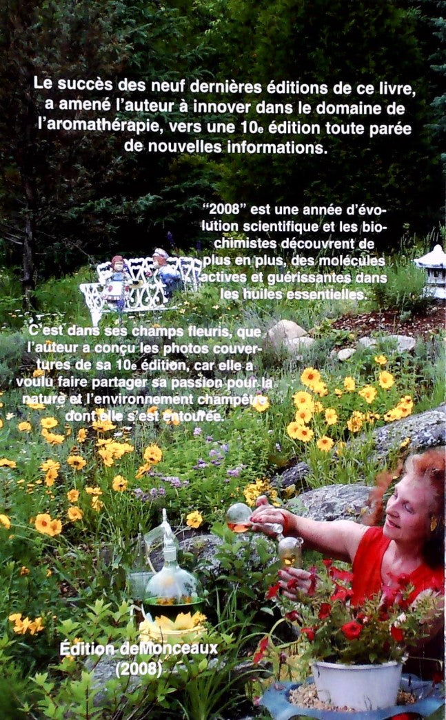 Livre Santé, beauté, longévité par les huiles essentielles - Lise de Monceaux (Livre d'occasion)