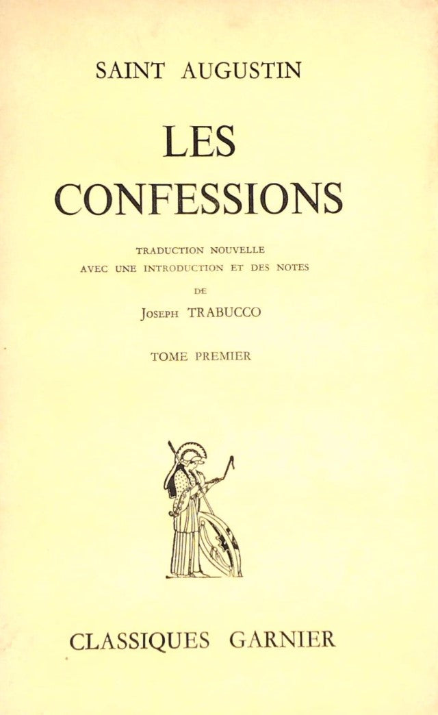 Livre ISBN Les confessions : Tome premier (Saint Augustin)