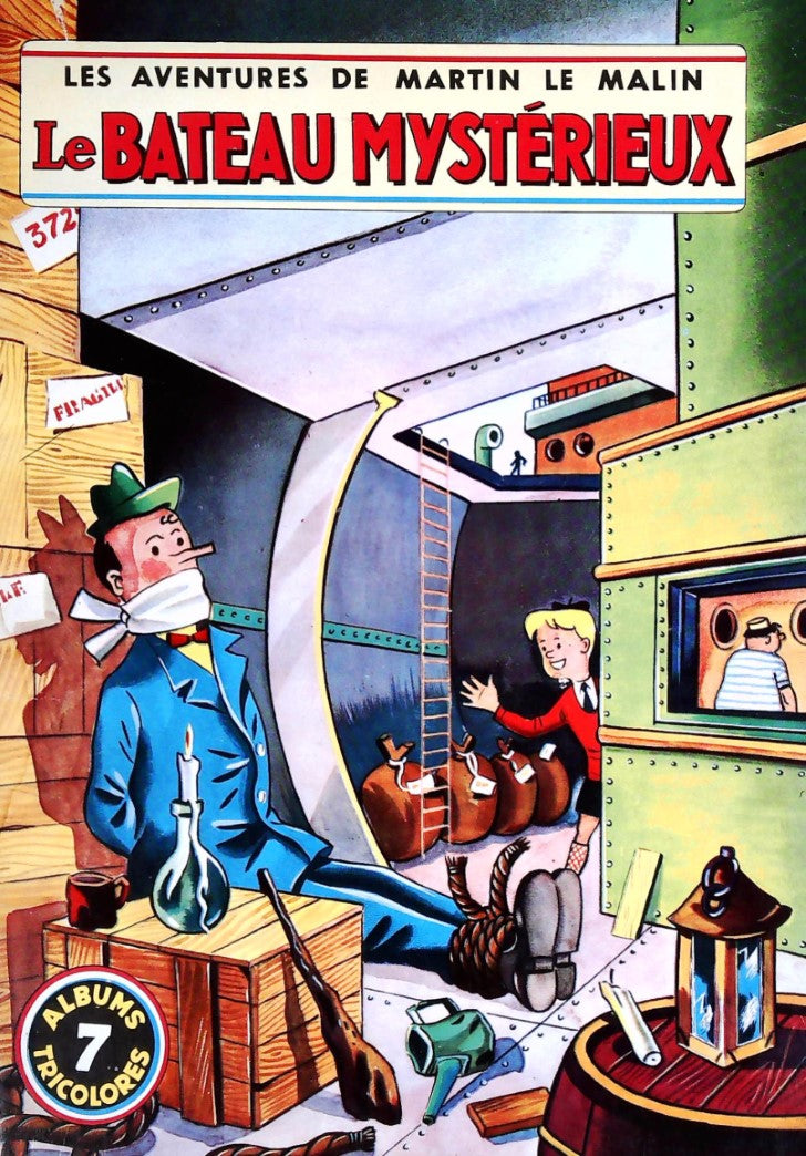Les aventures de Martin le malin # 7 : Le bateau mystérieux