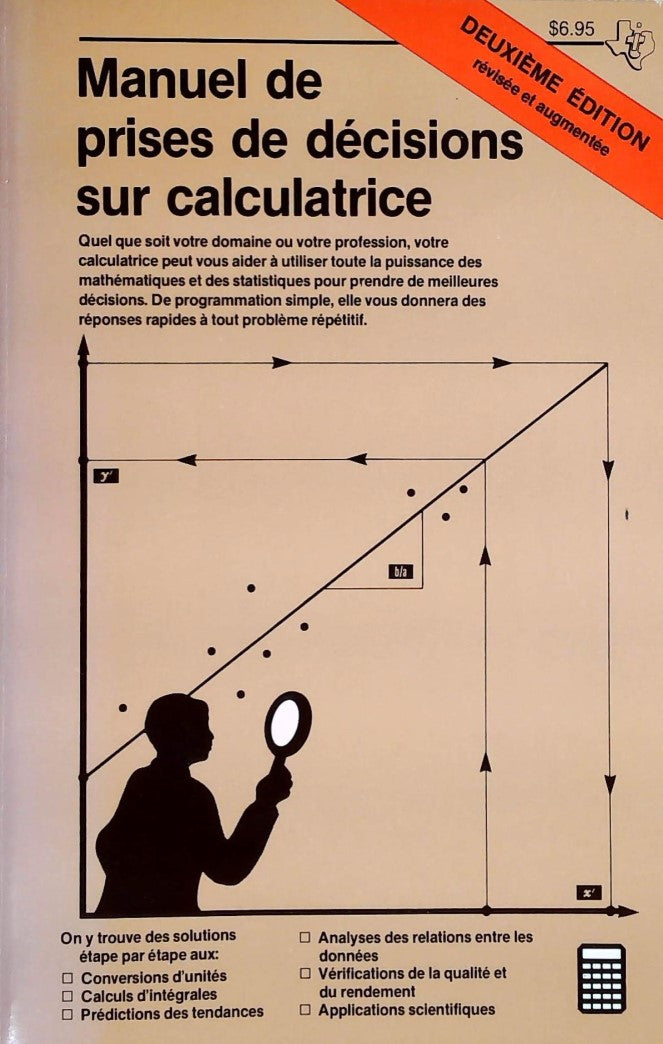 Livre Manuel de prises de décisions sur calculatrice (2e édition) (Livre d'occasion)