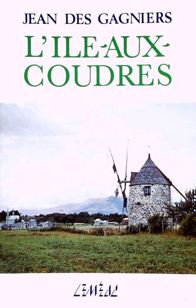 Livre ISBN L'ïle-aux-Coudres (Jean Des Gagniers)