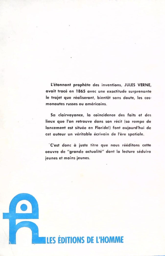 De la Terre à la Lune : Trajet direct en quatre-vingt-dix-sept heures (Jules Verne)